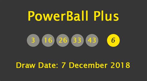 powerball plus results 2018